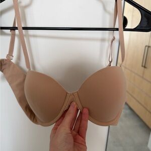 SKIMS FITS EVERYBODY PUSH-UP BRA | CLAY - CLAY / 36 / A